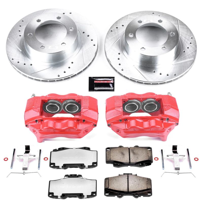 PowerStop PSB Z36 Truck & Tow Kit w/Cals Brakes, Rotors & Pads Brake Kits - Performance D&S main image