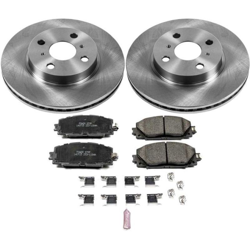 PowerStop PSB Autospecialty Kit Brakes, Rotors & Pads Brake Kits - OE main image