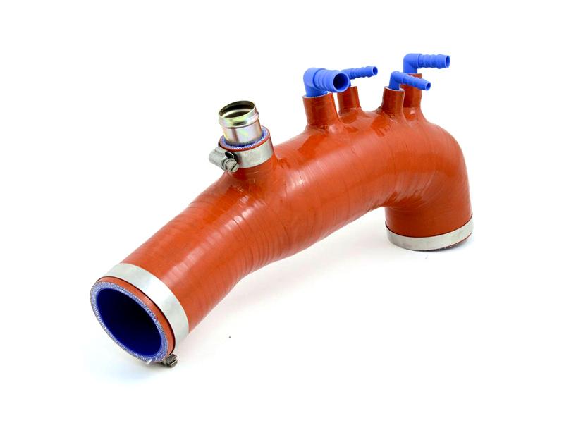 AVO Induction Red Silicone Turbo Inlet - 07-09 Subaru Legacy GT / 08-14 Subaru WRX S1B07G41BREDJ Main Image