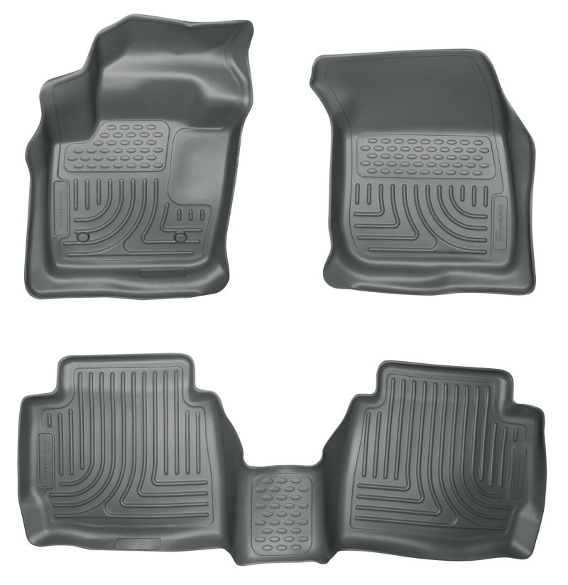 Husky Liners HL WB - Combo - Gray Floor Mats Floor Mats - Rubber main image