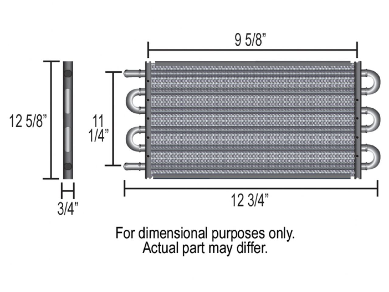 Derale Trans Cooler, Full Size (Skinboard)