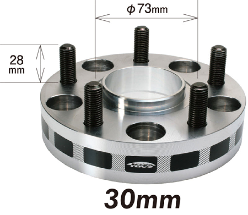 Project Kics 12x1.5 6x139.7 Wide Tread Spacers 4WD - 30mm W6330W1WTS