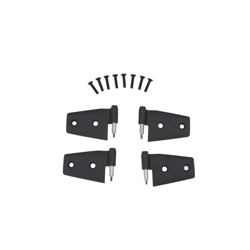 Rampage 2007-2018 Jeep Wrangler(JK) Door Hinges - Black 87641