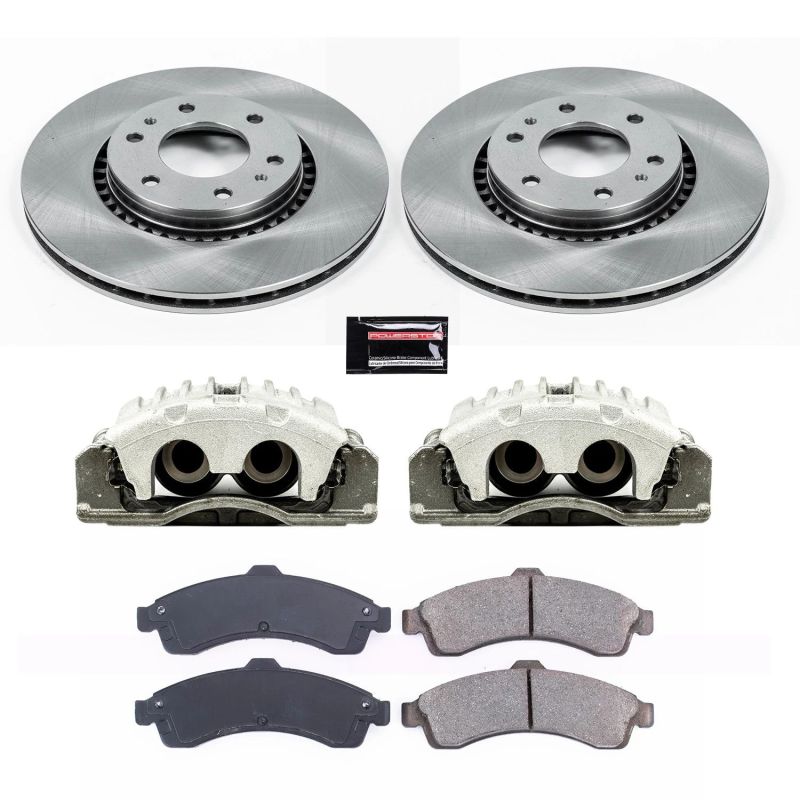 PowerStop PSB Autospecialty Kit w/Cals Brakes, Rotors & Pads Brake Kits - OE main image