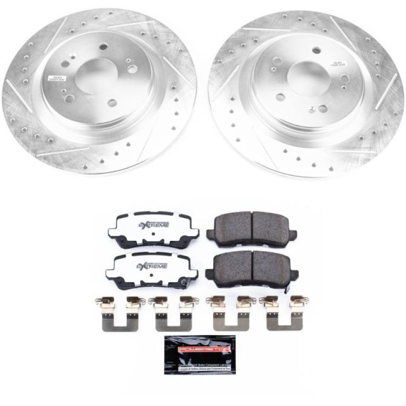 PowerStop PSB Z26 Street Warrior Kit Brakes, Rotors & Pads Brake Kits - Performance D&S main image