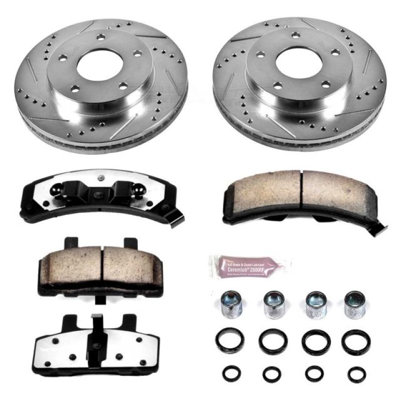 PowerStop PSB Z36 Truck & Tow Kit Brakes, Rotors & Pads Brake Kits - Performance D&S main image