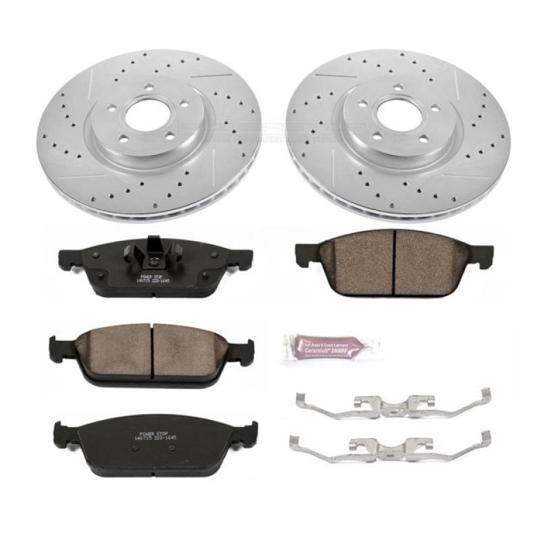 PowerStop PSB Z23 Evolution Kit Brakes, Rotors & Pads Brake Kits - Performance D&S main image