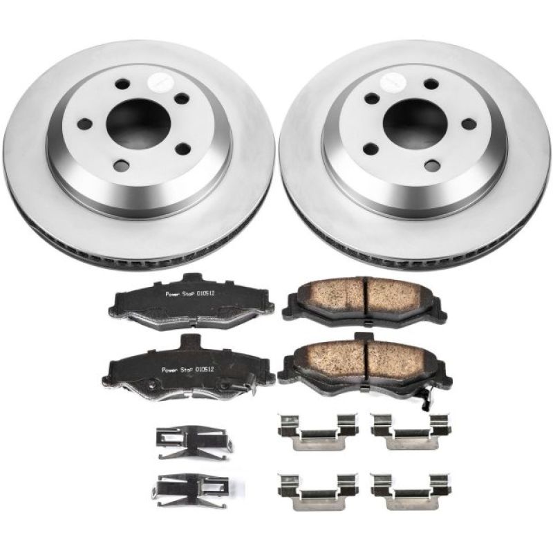 PowerStop PSB Z17 Evolution Coated Kit Brakes, Rotors & Pads Brake Kits - Performance Blank main image