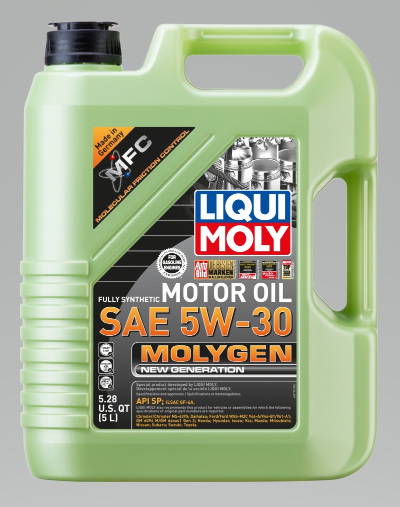 LIQUI MOLY 5L Molygen New Generation Motor Oil 5W-30 20228