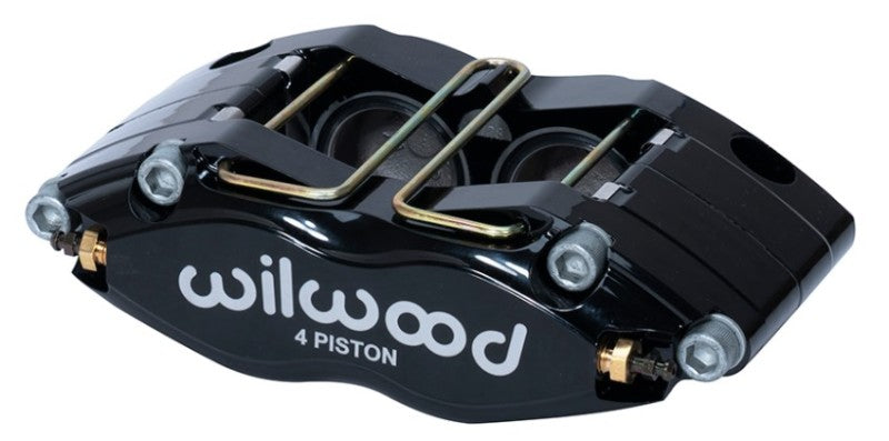 Wilwood Caliper- DPR-DS - Black 1.25in Piston .38/.500in Rotor - Dust Seal 120-14698-BK