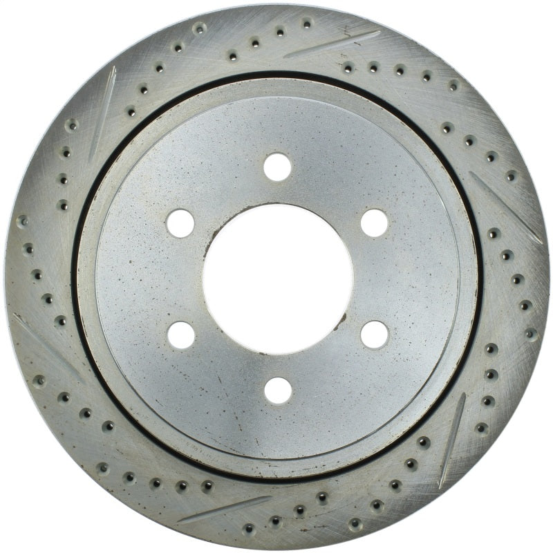 StopTech Select Sport Drilled & Slotted Rotor - Front Left 227.65095R