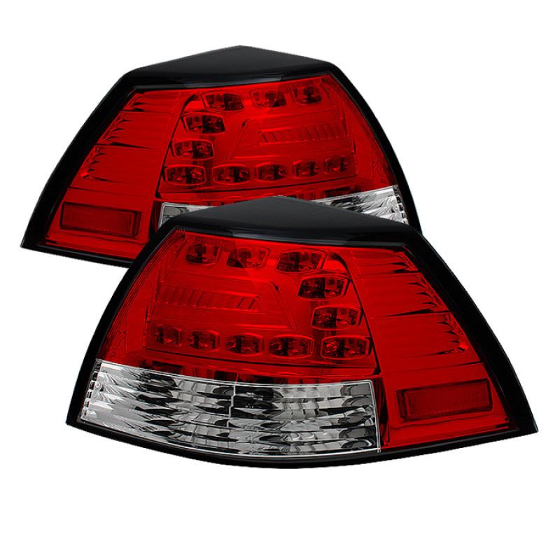 Spyder Pontiac G8 08-09 LED Tail Lights Red Clear ALT-YD-PG808-LED-RC 5008602 Main Image