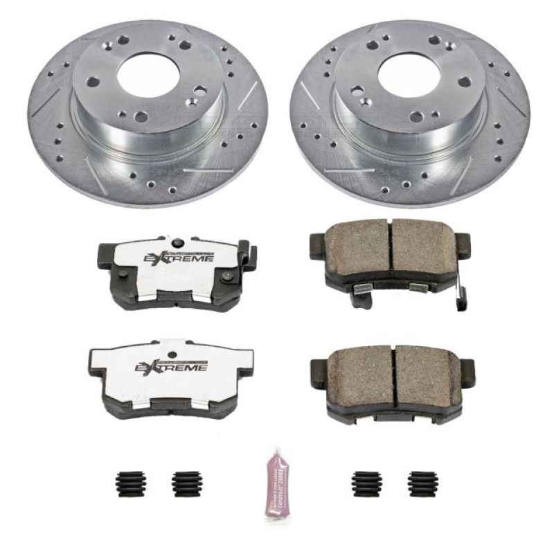 PowerStop PSB Z26 Street Warrior Kit Brakes, Rotors & Pads Brake Kits - Performance D&S main image