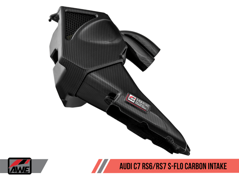 AWE Tuning Audi C7 RS6 / RS7 4.0T S-FLO Carbon Intake V2 2660-15012