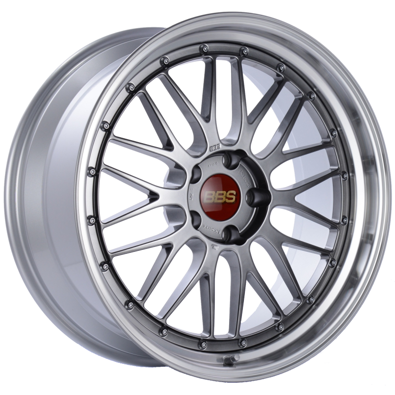 BBS LM 20x9 5x120 ET15 Diamond Black Center Diamond Cut Lip Wheel -82mm PFS/Clip Required LM225DBPK Main Image