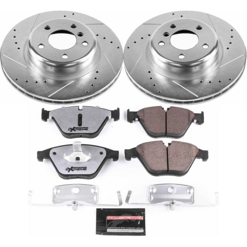 PowerStop PSB Z26 Street Warrior Kit Brakes, Rotors & Pads Brake Kits - Performance D&S main image