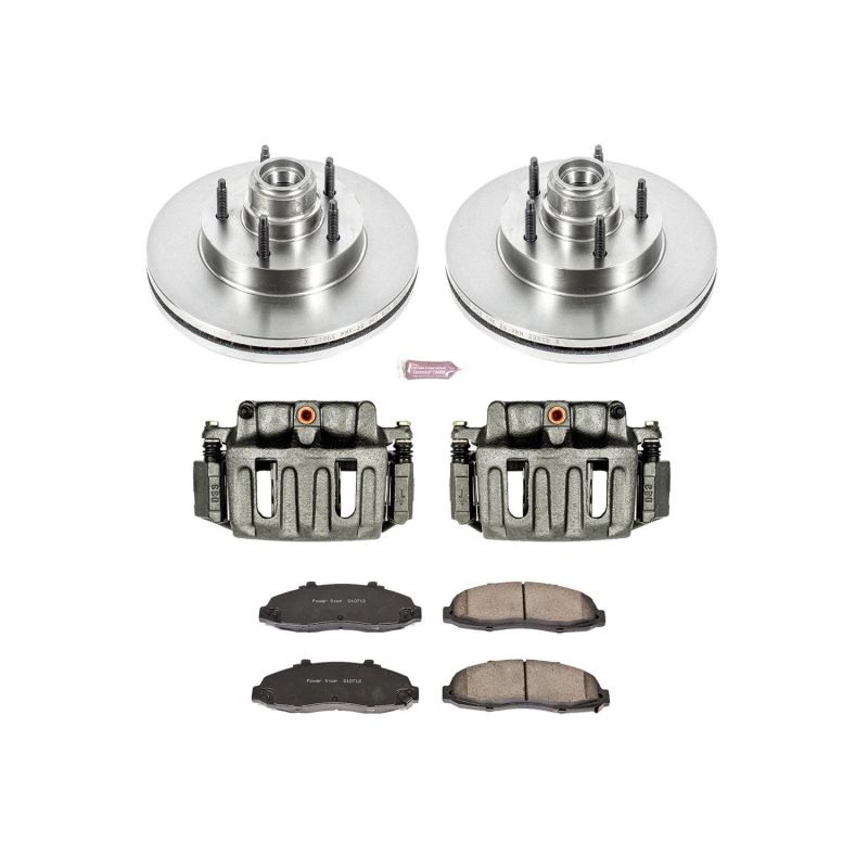 PowerStop PSB Autospecialty Kit w/Cals Brakes, Rotors & Pads Brake Kits - OE main image