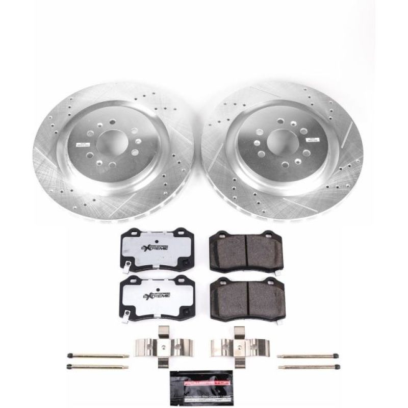 PowerStop PSB Z36 Truck & Tow Kit Brakes, Rotors & Pads Brake Kits - Performance D&S main image