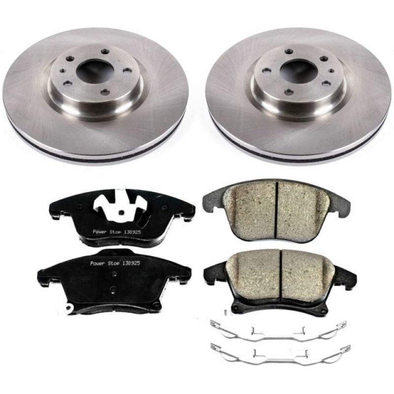 PowerStop PSB Autospecialty Kit Brakes, Rotors & Pads Brake Kits - OE main image