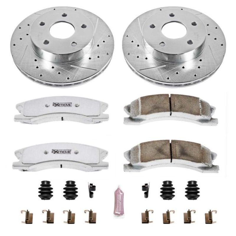 PowerStop PSB Z26 Street Warrior Kit Brakes, Rotors & Pads Brake Kits - Performance D&S main image