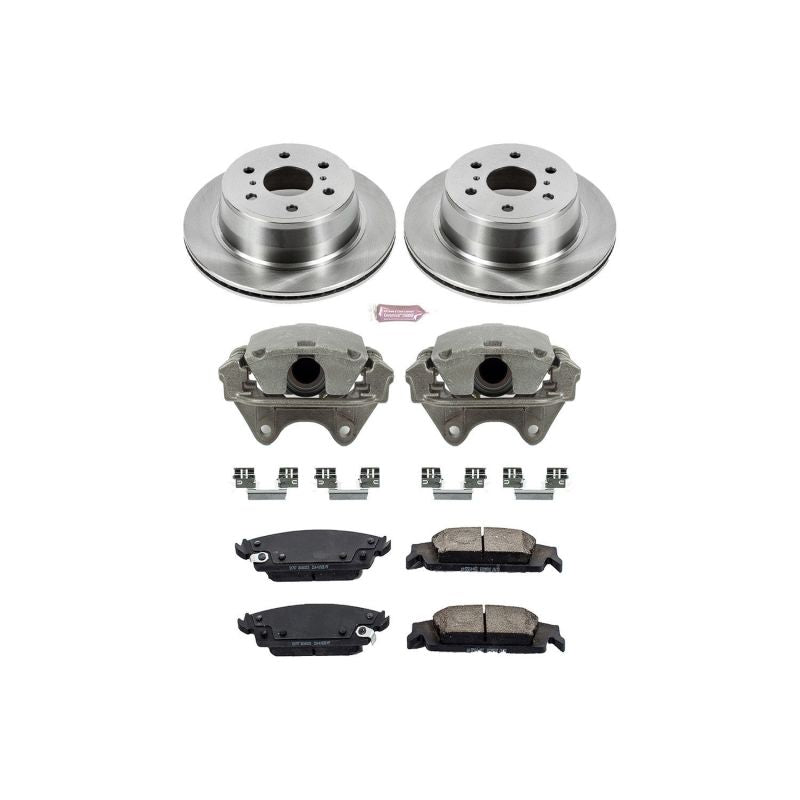 PowerStop PSB Autospecialty Kit w/Cals Brakes, Rotors & Pads Brake Kits - OE main image