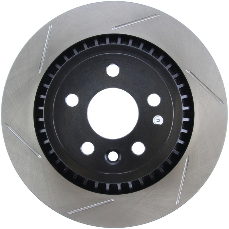 StopTech Sport Slotted Brake Rotor; Rear Left