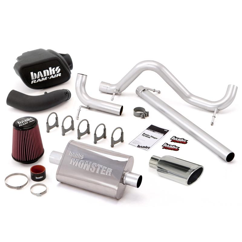 Banks Power 07-11 Jeep 3.8L Wrangler - 2dr Stinger System (no AutoMind) 51338 Main Image