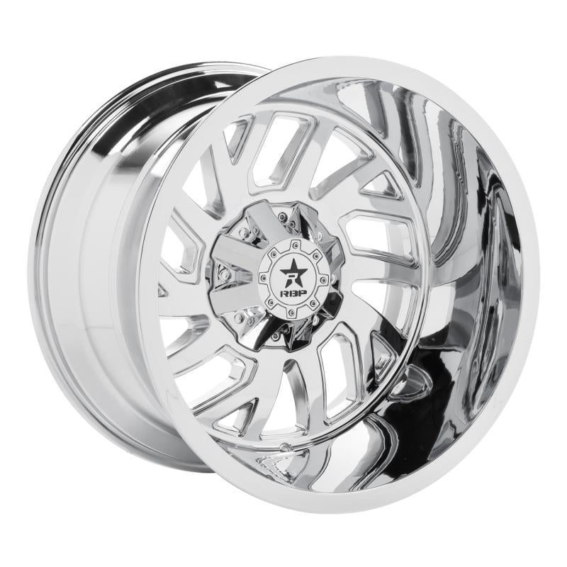 RBP 65R Glock 22x14 Blank BP / -76mm Offset 78mm CB Chrome Wheel 65R-2214-00-76C Main Image