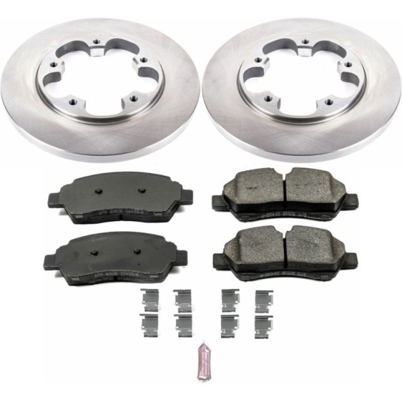 PowerStop PSB Autospecialty Kit Brakes, Rotors & Pads Brake Kits - OE main image