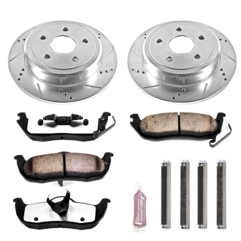 PowerStop PSB Z36 Truck & Tow Kit Brakes, Rotors & Pads Brake Kits - Performance D&S main image