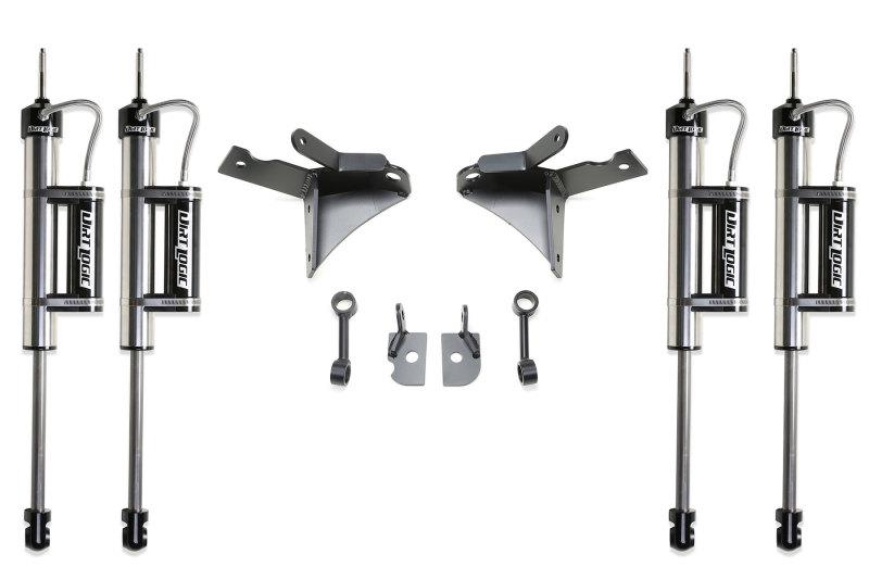 Fabtech 14-18 Ram 2500/3500 4WD 5in Dual Front Shock System w/DL 2.25 Resi Shocks FTS23125 Main Image