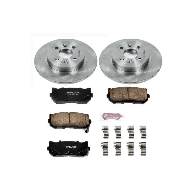 PowerStop PSB Autospecialty Kit Brakes, Rotors & Pads Brake Kits - OE main image