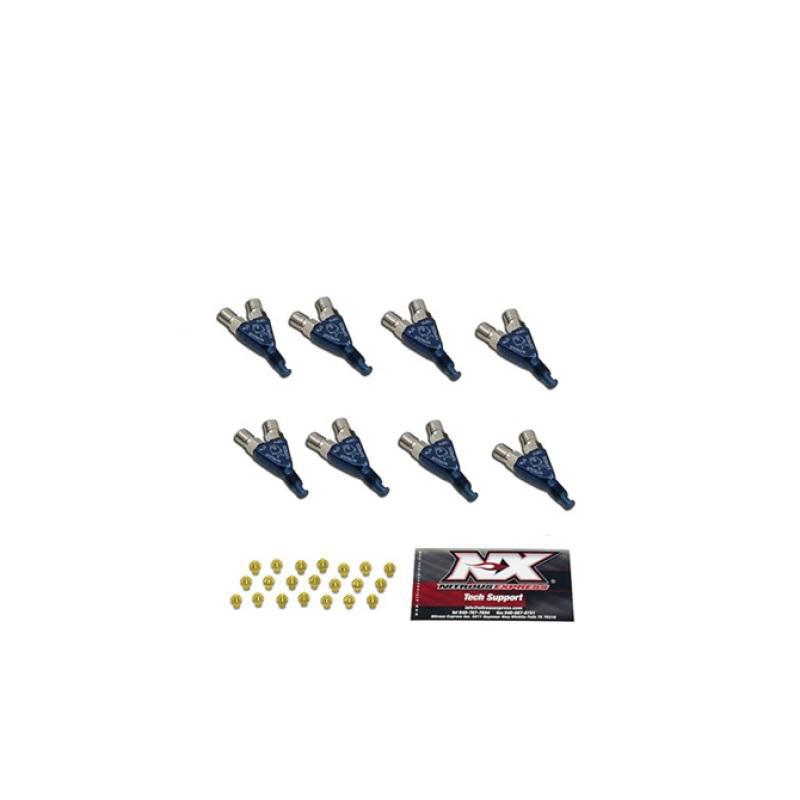 Nitrous Express Piranha Nozzles 8 Cyl (Incl All HP Settings) NX700 Main Image