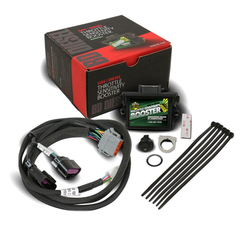BD Diesel Throttle Sensitivity Booster w/ Push Button Switch - Chevy/GMC 1057837 Main Image