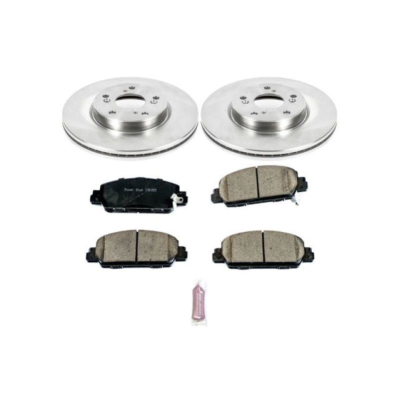 PowerStop PSB Autospecialty Kit Brakes, Rotors & Pads Brake Kits - OE main image