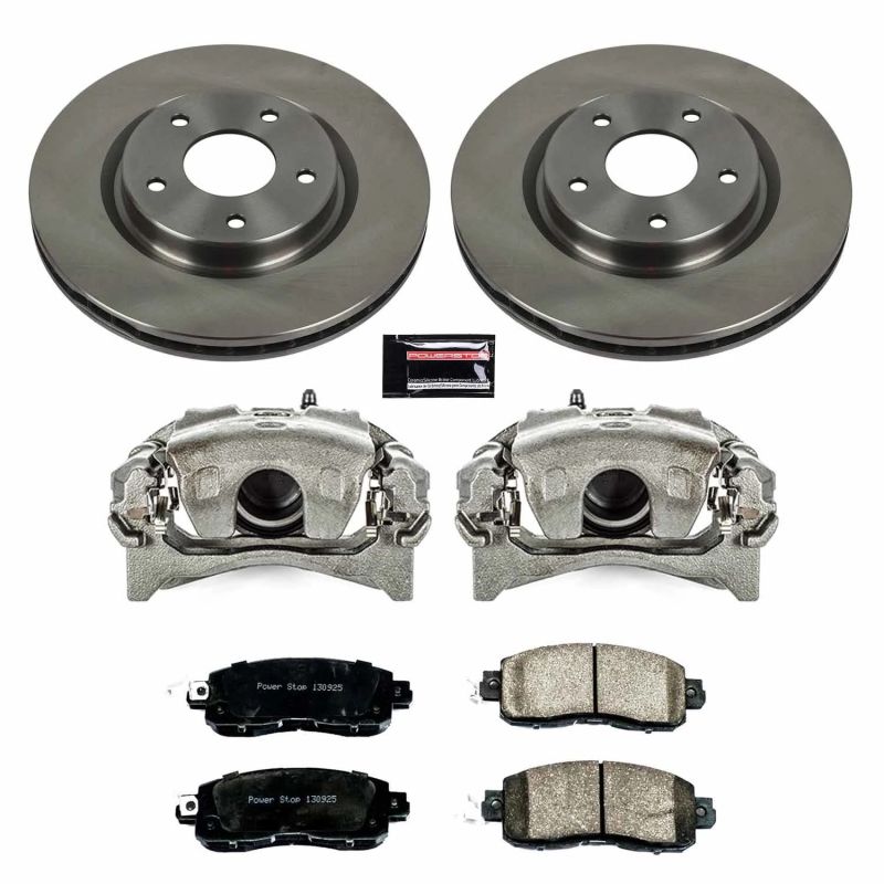 PowerStop PSB Autospecialty Kit w/Cals Brakes, Rotors & Pads Brake Kits - OE main image