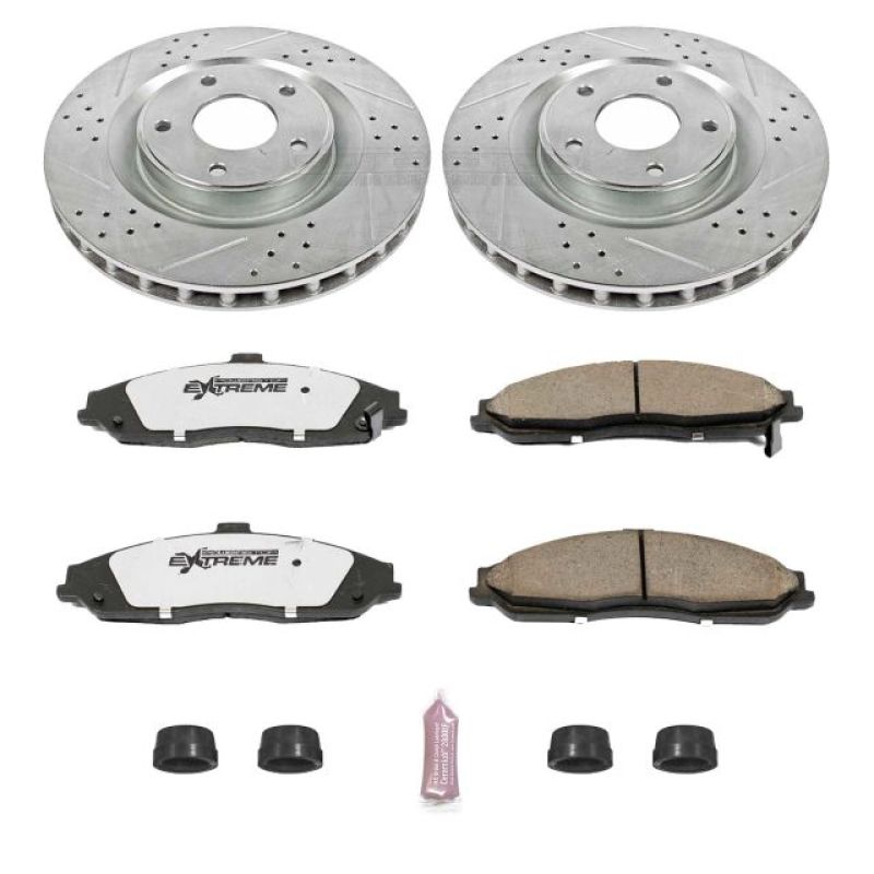 PowerStop PSB Z26 Street Warrior Kit Brakes, Rotors & Pads Brake Kits - Performance D&S main image