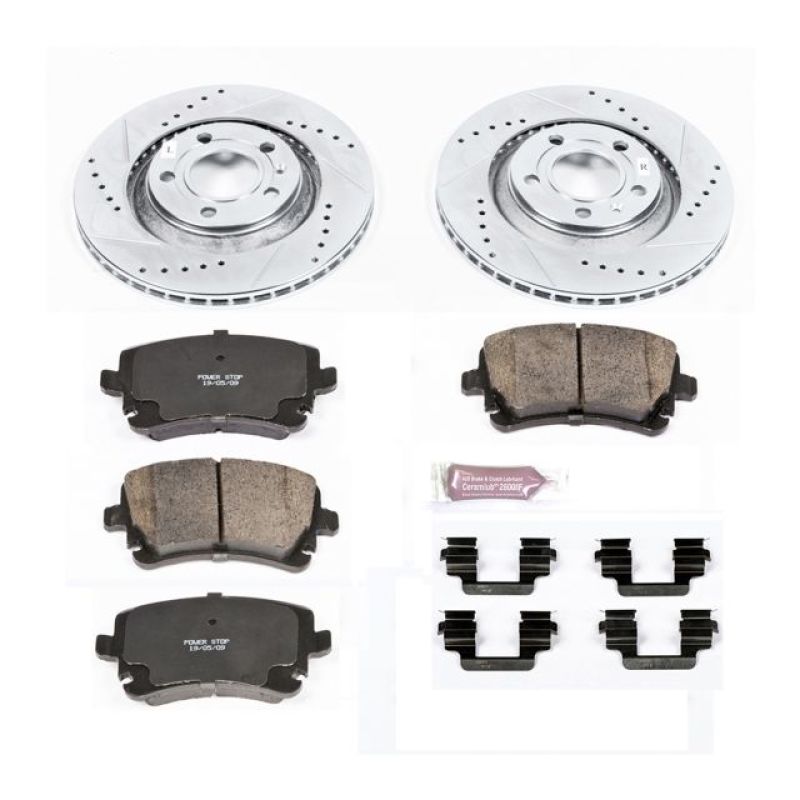 PowerStop PSB Z23 Evolution Kit Brakes, Rotors & Pads Brake Kits - Performance D&S main image