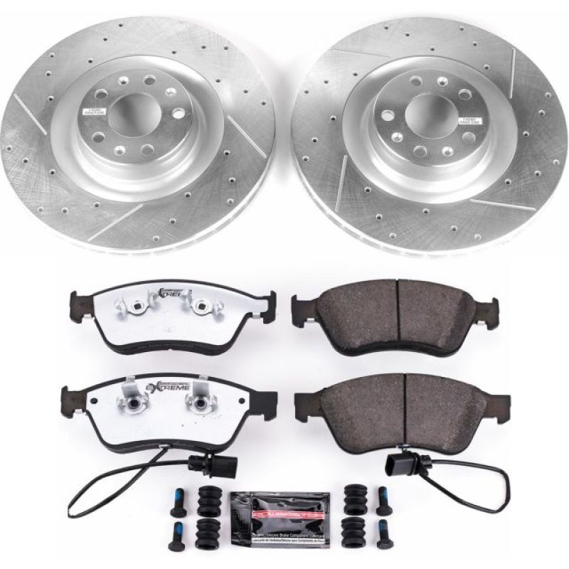 PowerStop PSB Z26 Street Warrior Kit Brakes, Rotors & Pads Brake Kits - Performance D&S main image