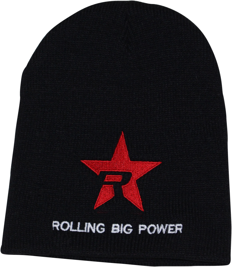 RBP Beanie - Black w/Red Star RBP-BB Main Image