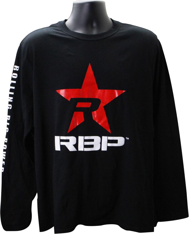 RBP Long Sleeve Tee - Black w/Red Star - Medium RBP-LSBT-M Main Image