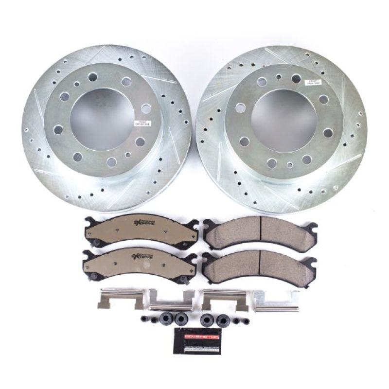 PowerStop PSB Z36 Truck & Tow Kit Brakes, Rotors & Pads Brake Kits - Performance D&S main image