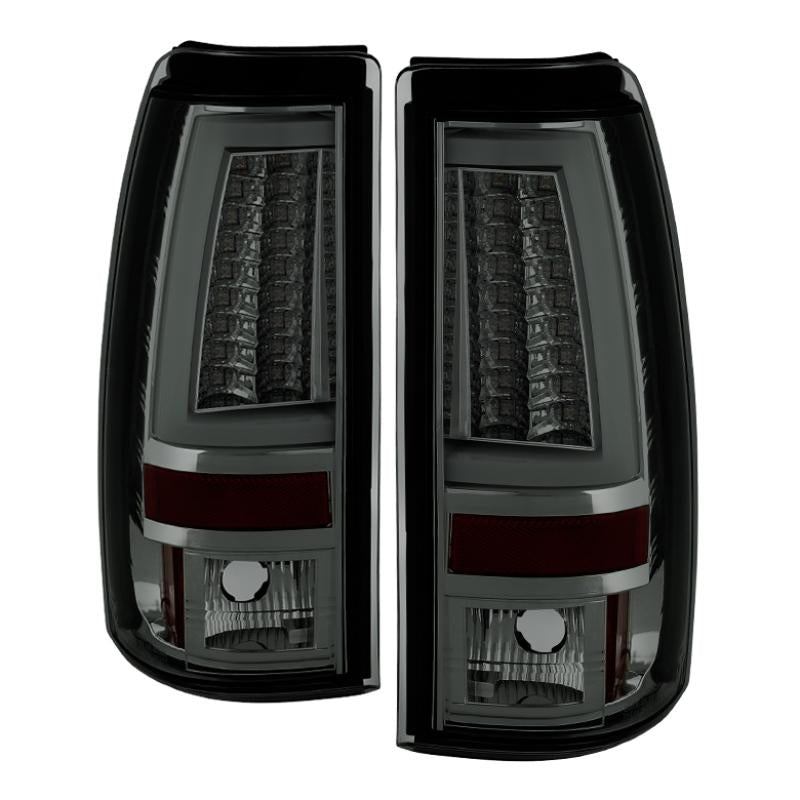 Spyder Chevy Silverado 1500/2500 03-06 Version 2 LED Tail Lights - Smoke ALT-YD-CS03V2-LED-SM 5081940 Main Image