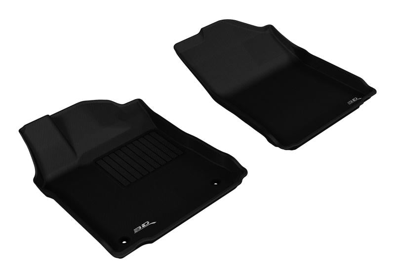 3D MAXpider 2013-2018 Toyota Avalon Kagu 1st Row Floormat - Black L1TY13011509 Main Image