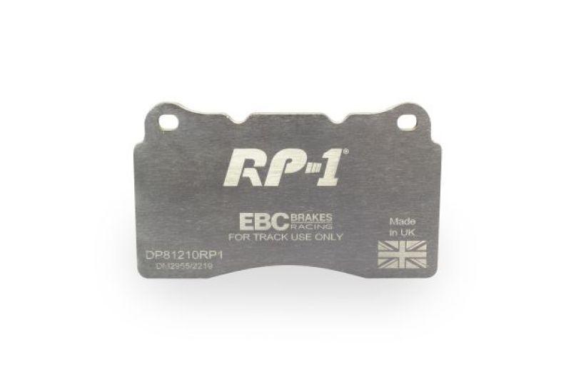 EBC Racing 09-10 Chevrolet Camaro (5th Gen) RP-1 Front/Race Rear Brake Pads (Pair Only) DP81210RP1 Main Image