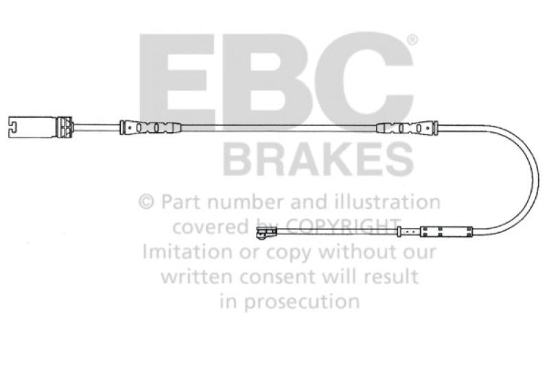 EBC 2010-2013 BMW 128 3.0L Front Wear Leads EFA136 Main Image