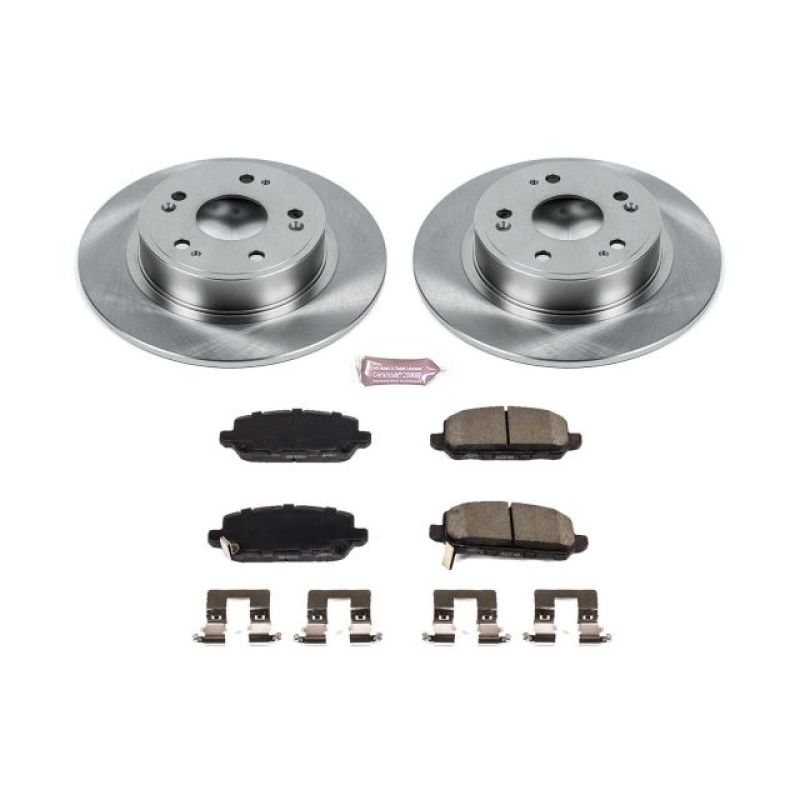 PowerStop PSB Autospecialty Kit Brakes, Rotors & Pads Brake Kits - OE main image