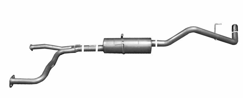 Gibson 05-10 Nissan Frontier LE 4.0L 3in Cat-Back Single Exhaust - Aluminized 12211 Main Image