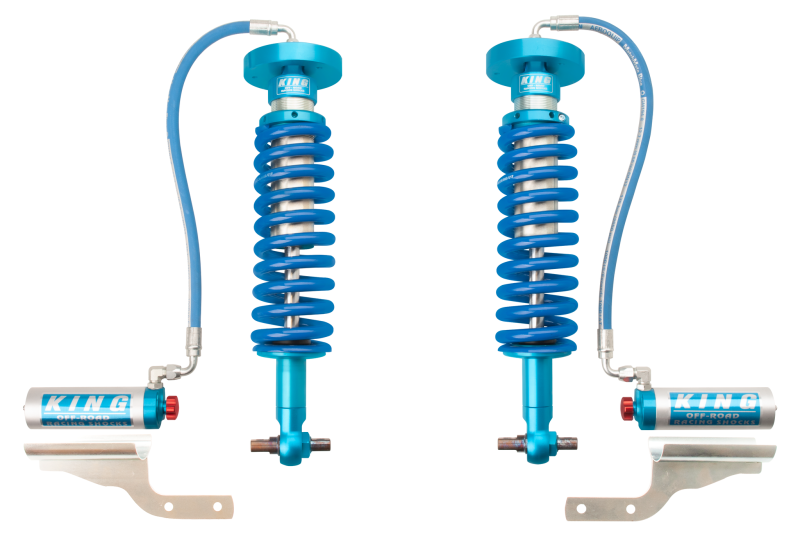 King Shocks 2014 Ford F150 2WD/4WD Front 2.5 Dia Remote Reservoir Coilover w/Adjuster (Pair) 25001-331A