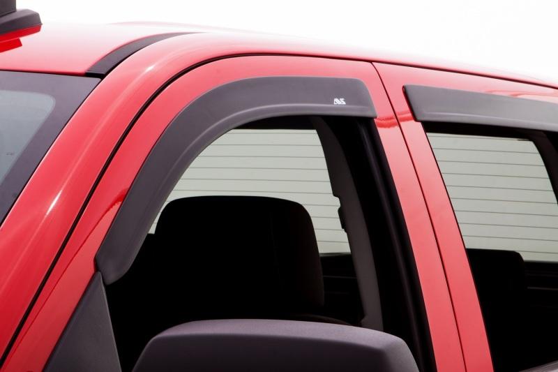 AVS 07-13 Chevy Avalanche Ventvisor Low Profile Window Deflectors 4pc - Matte Black 774007 Main Image